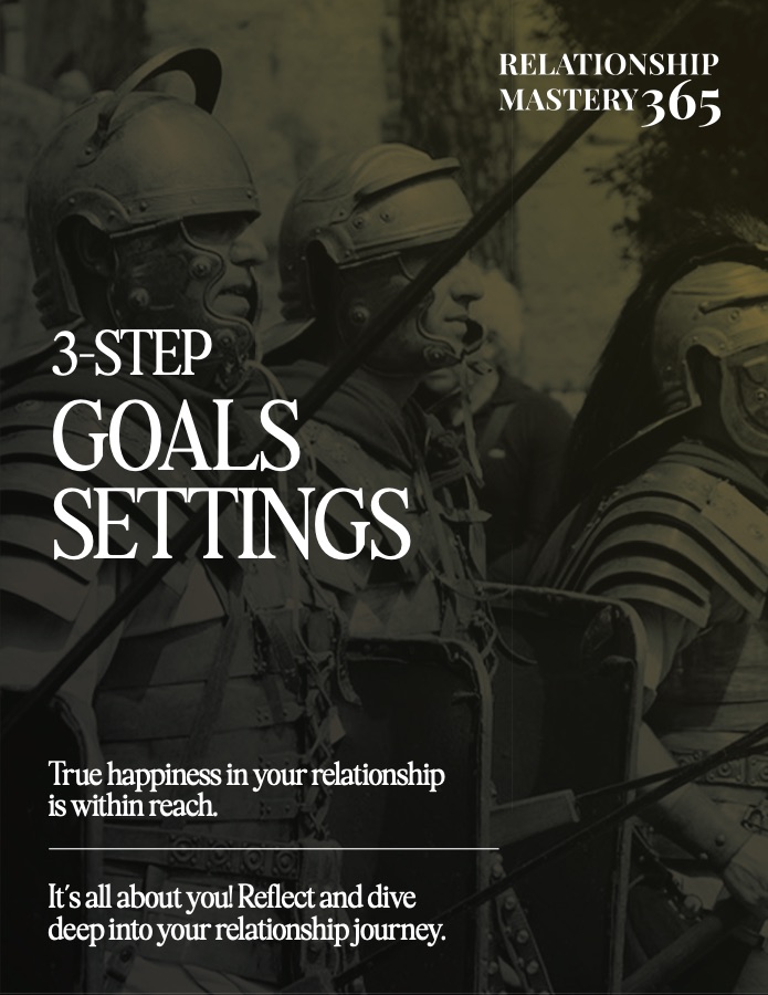 3-Step Goal Setting worksheet cover