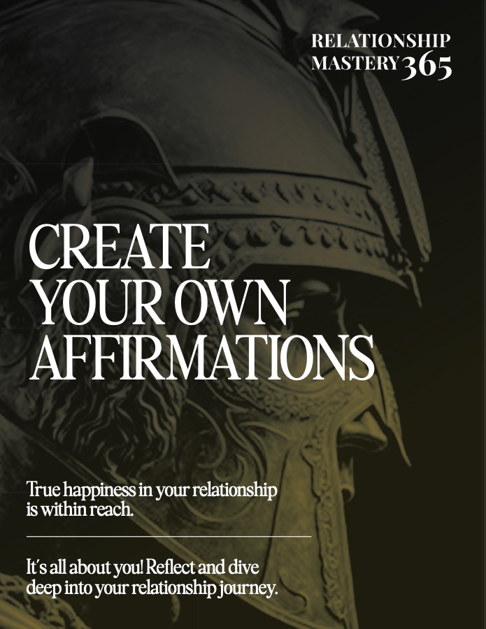 Create Your Own Affirmations worksheet cover