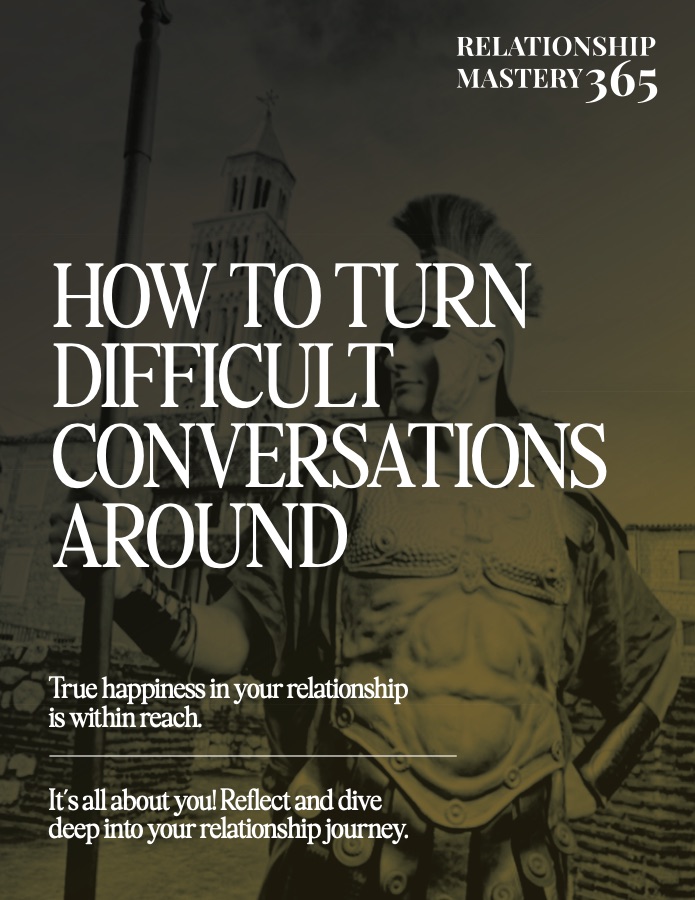 How to Turn Difficult Conversations Around worksheet cover