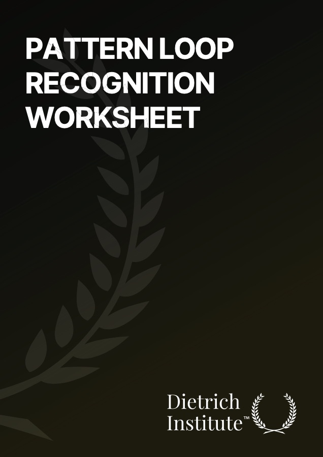 The Pattern Loop worksheet cover