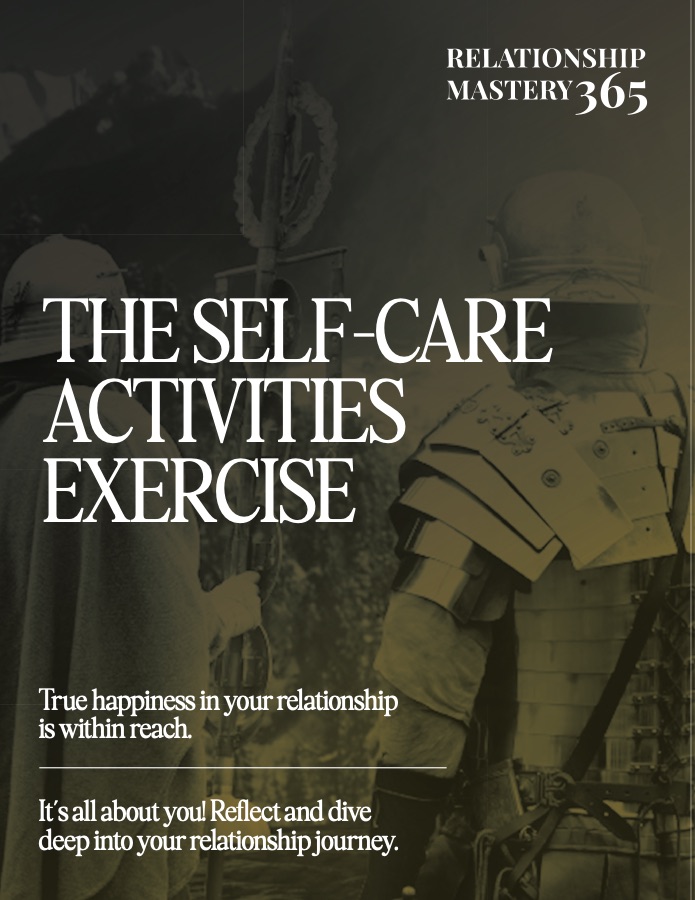The Self-Care Activities Exercise worksheet cover