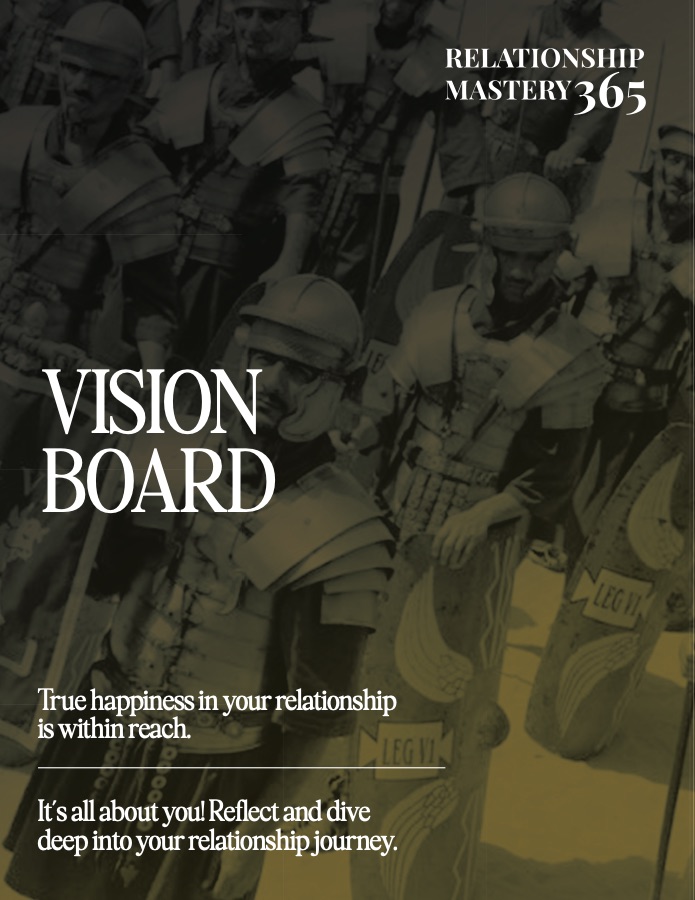 Vision Board worksheet cover